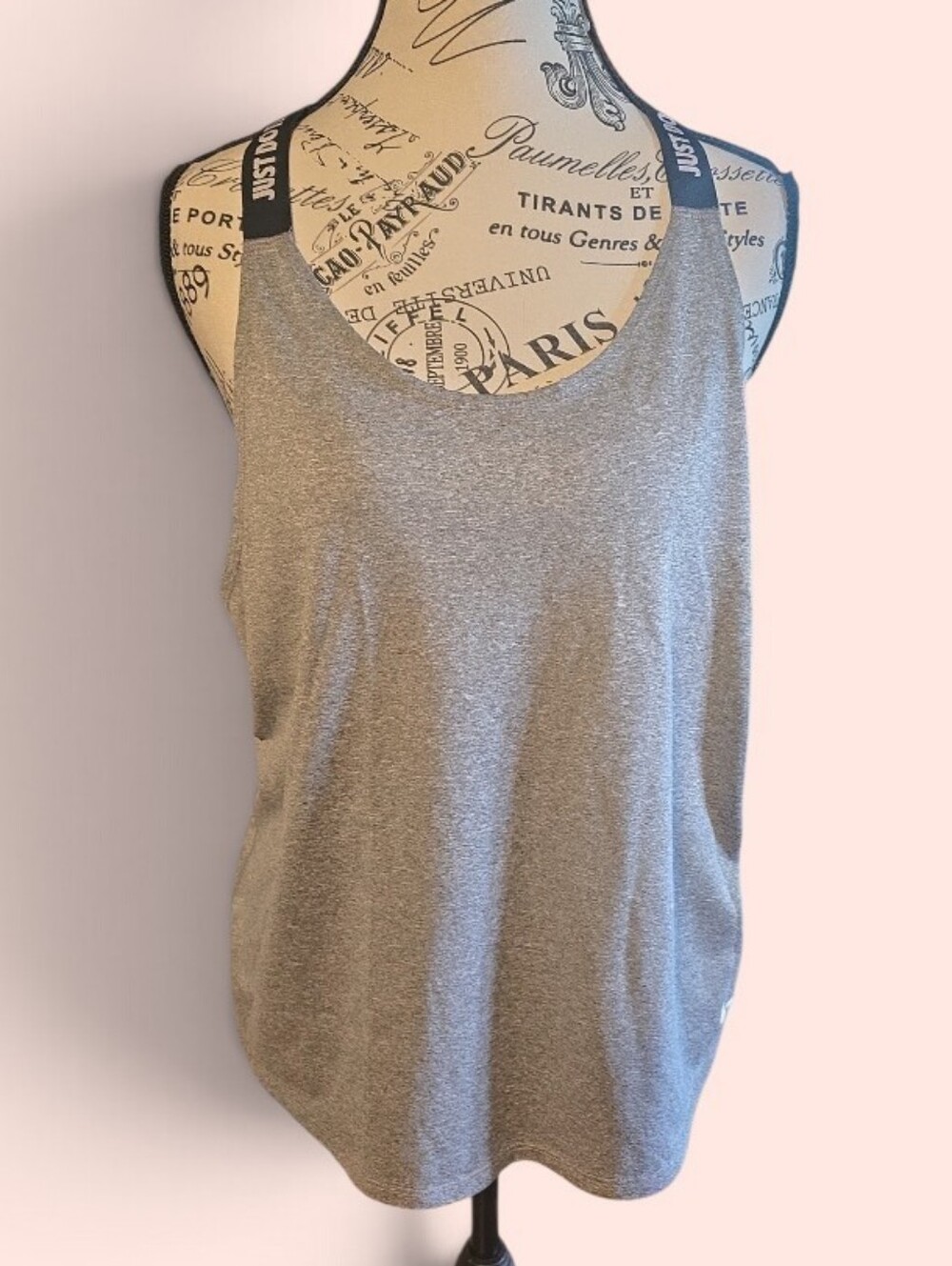 Nike Gray Racerback Tank Top